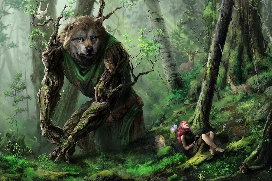 Un Loup Foret